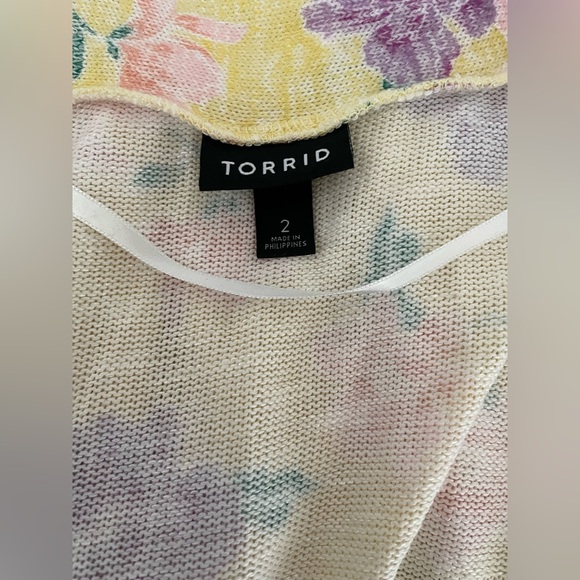 Yellow floral kimono - Picture 5 of 5